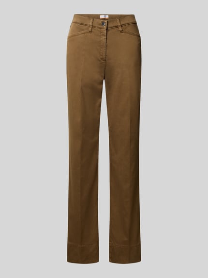 Raphaela By Brax Super Slim Fit Schmale Hose aus Lyocell-Baumwoll-Mix Modell 'LORELLA' Hellbraun 2