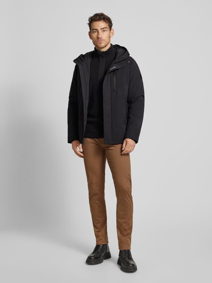 People of Shibuya Jacke mit Kapuze Modell 'AKORE' Black 1