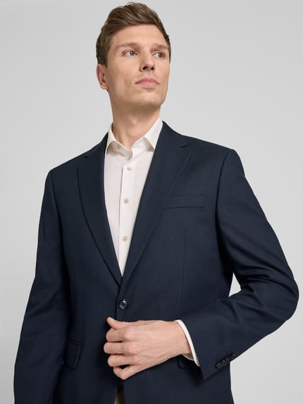 Christian Berg Men Marynarka z kieszeniami z patką Ciemnoniebieski 3