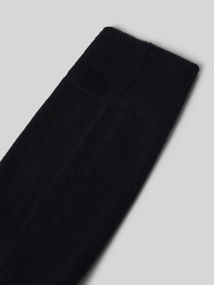 FALKE Socken im unifarbenen Design Modell 'Sens. London' Dunkelblau 2