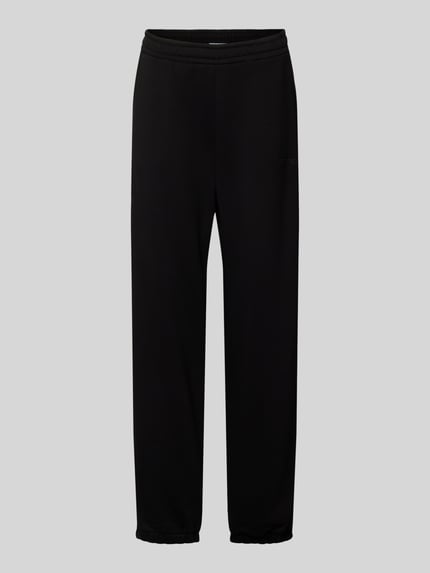 Basic Sweatpant mit Bündchen am Saum und seitlichen Taschen Shop The Look MANNEQUINE