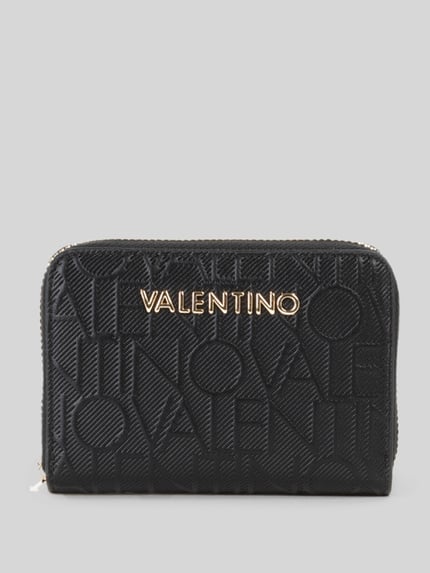 Valentino Bags Portemonnaie mit umlaufendem Reißverschluss Modell 'GYNEVRA RE' Black 1