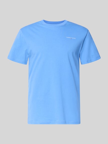 regular fit T-shirt van puur katoen Shop The Look MANNEQUINE