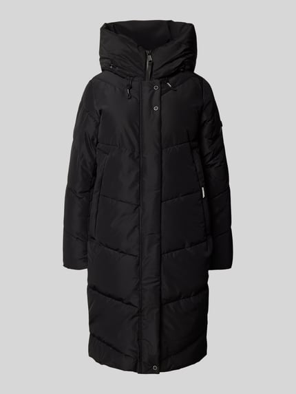 khujo Steppmantel mit Kapuze Modell 'JANGE' Black 2
