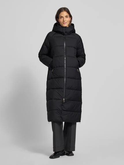 JOOP! Steppmantel mit seitlichen Reißverschlüssen Modell 'CARINA' Black 4