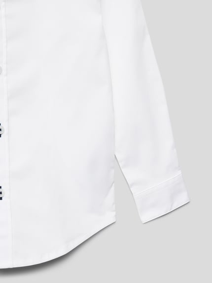 s.Oliver RED LABEL Hemd mit abnehmbarer Fliege Weiss 2