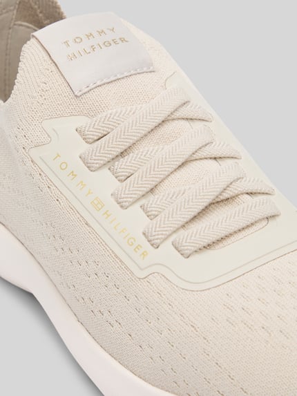 Tommy Hilfiger Sneaker mit Mono-Sock-Design Beige 4