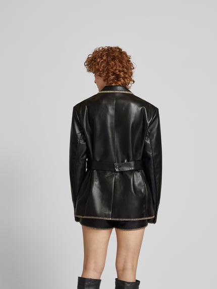 Nanushka Blazer met reverskraag Zwart - 5