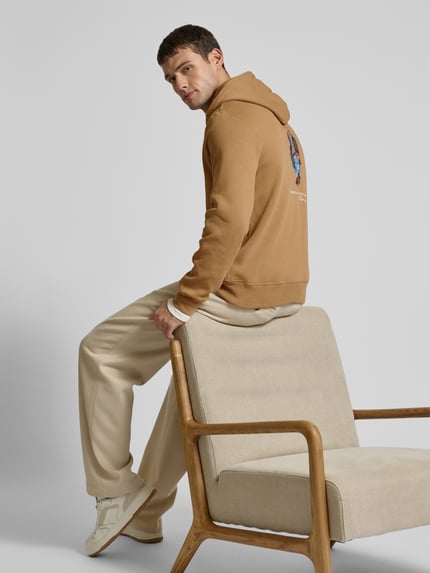 Polo Ralph Lauren Bluza z kapturem Camel 3