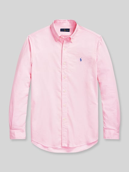 Polo Ralph Lauren regular fit vrijetijdsoverhemd van puur katoen Felroze - 2