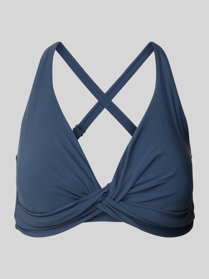 Bikinitop met knoopdetail Shop The Look MANNEQUINE