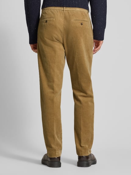 Selected Regular Fit Cordhose aus Baumwoll-Mix Modell 'LEROY' Beige 5
