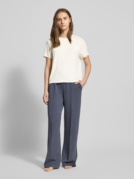 Calvin Klein Underwear T-shirt z okrągłym dekoltem model 'ULTRA SOFT’ Beżowy 1
