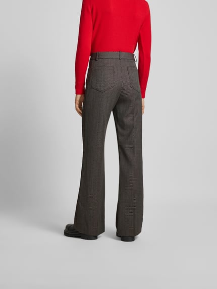 Victoria Beckham Stoffen broek met steekzakken Lichtbruin - 5