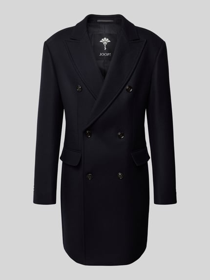 Mantel aus Woll-Mix mit Reverskragen Modell 'Richborne' Shop The Look MANNEQUINE