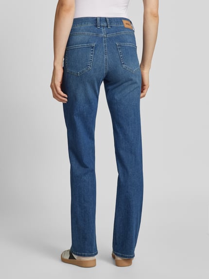 ANGELS Wide Leg Jeans im 5-Pocket-Design Modell 'LARA' Marine 5