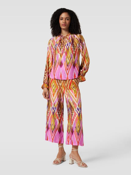 Tonno & Panna Blusenshirt aus Viskose Modell 'Nadjaton' Pink 1