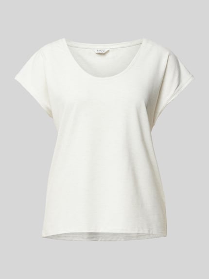 b.young T-shirt met ronde hals, model 'PALUREXI' Offwhite - 2