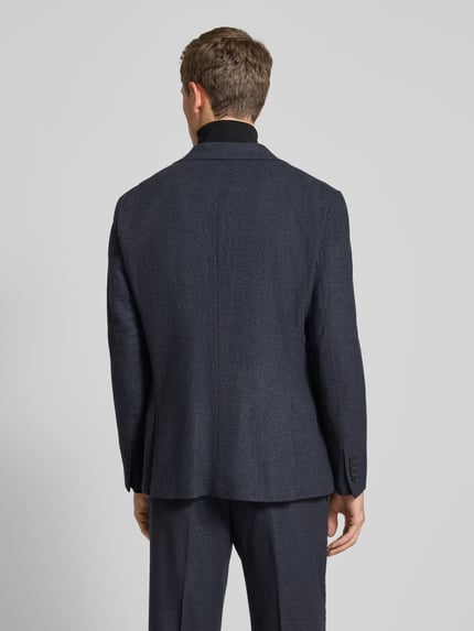 Selected Slim fit colbert met wol, model 'SLIM-REED WOOL' Marineblauw - 5