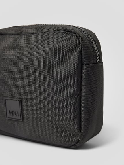 Lefrik Bauchtasche mit Label-Patch Modell 'REEF' BLACK 3