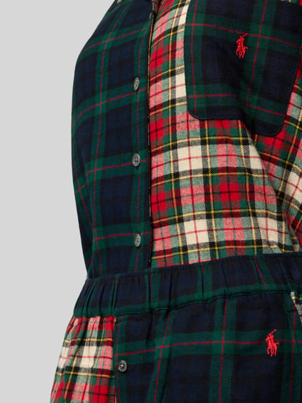 Polo Ralph Lauren Pyjama-Set mit Logo-Stitching Rot 2