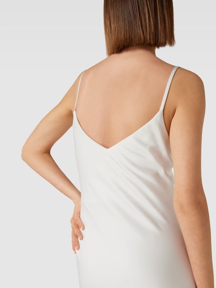 Mascara Brautkleid mit Wasserfall-Ausschnitt Offwhite 6