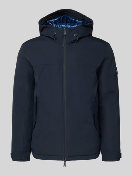 Tommy Hilfiger Regular Fit Funktionsjacke mit Kapuze Marine 2