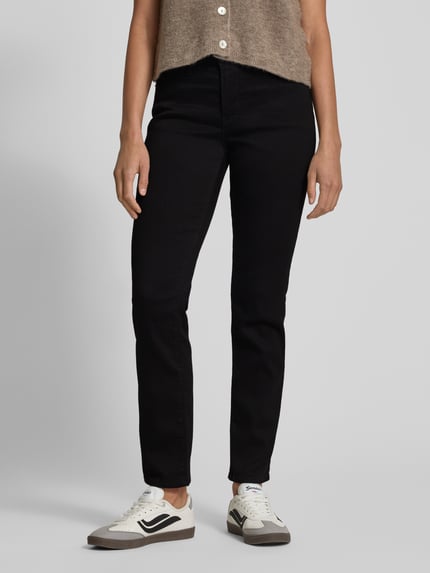 Levi's® 300 Slim Fit Jeans mit Hyperstretch Black 4