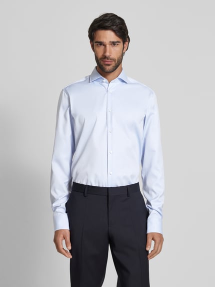 BOSS Regular Fit Businesshemd mit extra langem Arm Modell 'JOE' Bleu 4