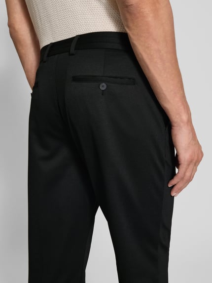s.Oliver BLACK LABEL Slim Fit Jogpants aus Stretch-Jersey Modell 's.O JOGG' Black 3