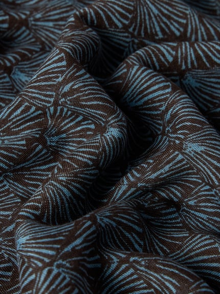 Productfoto, Schal mit floralem Allover-Print von altea, katoenmix met modal, rechthoekige pasvorm, all-over bloemenprint, franjes aan de boorden, breedte 101 cm