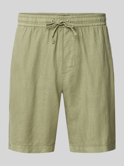 Shorts mit elastischem Bund und Gesäßtasche Shop The Look MANNEQUINE