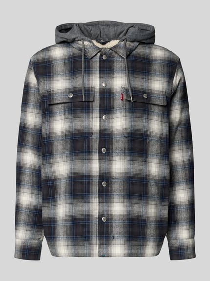 Levi's® Hemdjacke mit Kapuze Modell 'FRANCISCO' Black 2