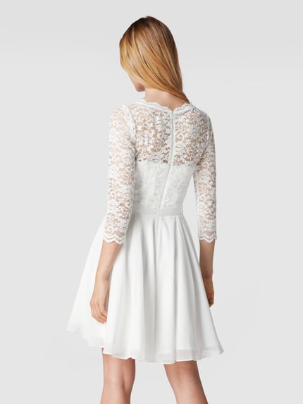 SWING Brautkleid aus floraler Spitze Offwhite 5