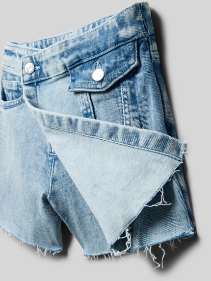 s.Oliver RED LABEL regular fit jeans-skort van katoenmix Blauw - 2