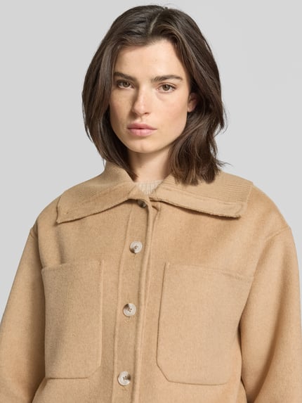 OPUS Jacke mit Brusttaschen Modell 'Josia' Camel 3