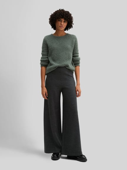 Marc O'Polo Pullover mit Bouclé-Struktur Aqua 1