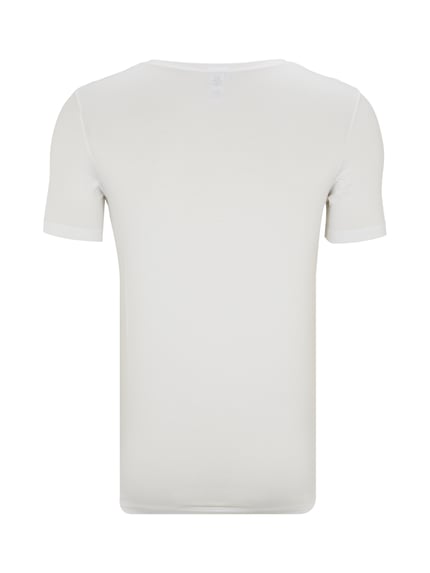 HANRO T-shirt met V-hals Wit - 3