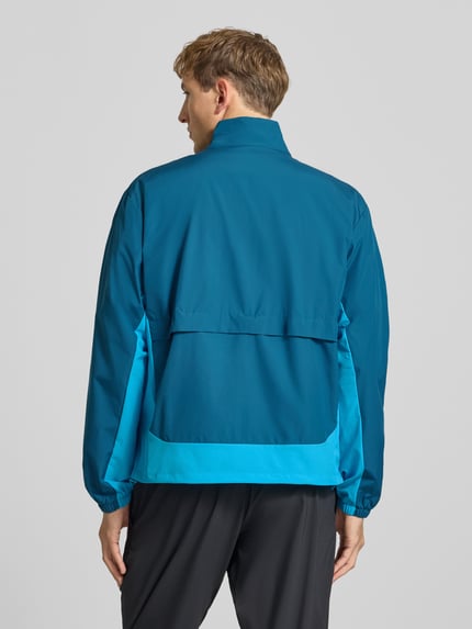 New Balance Trainingsjacke mit seitlichen Reißverschlusstaschen Petrol 5
