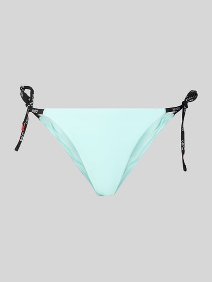HUGO Bikinihose mit seitlichen Schnürungen Modell 'PURE' Blau 1