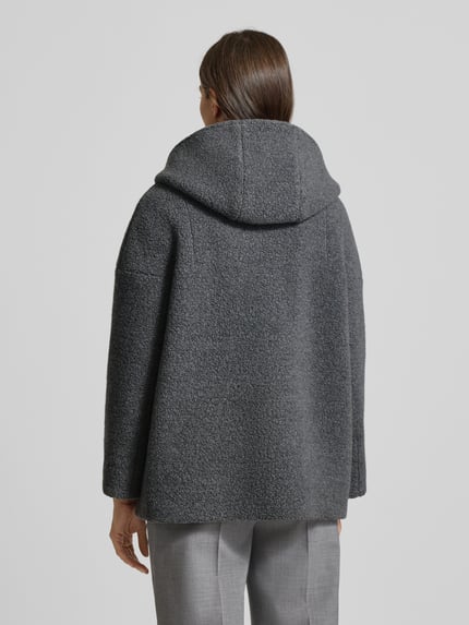ICONS Cinzia Rocca Jacke mit Kapuze Graphit 5