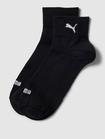 PUMA Socken mit Logo-Print im 2er-Pack Black 1