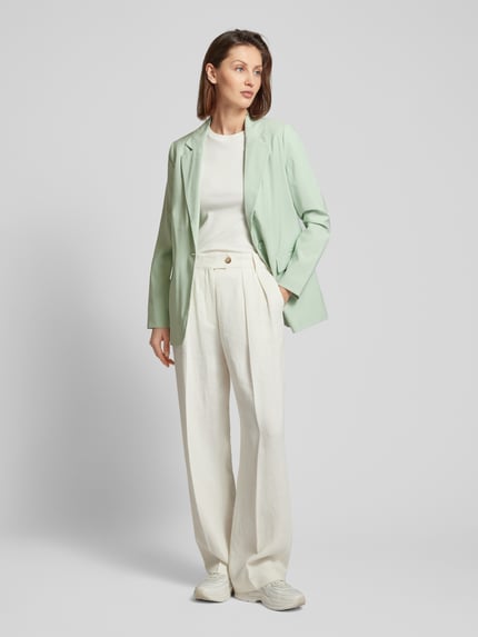 VERO MODA Blazer mit Pattentaschen Modell 'CARMEN' Schilf 1