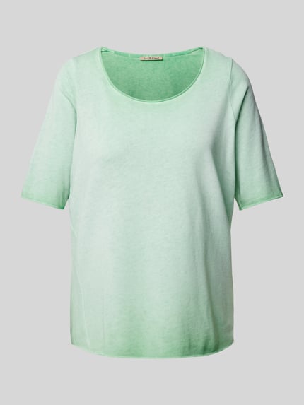 Smith and Soul T-Shirt mit Rollsaum Mint 2