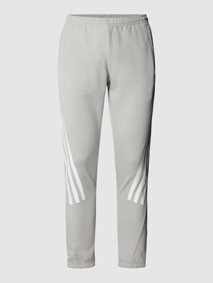 adidas Sportswear Sweatpants mit Kontraststreifen Hellgrau 2