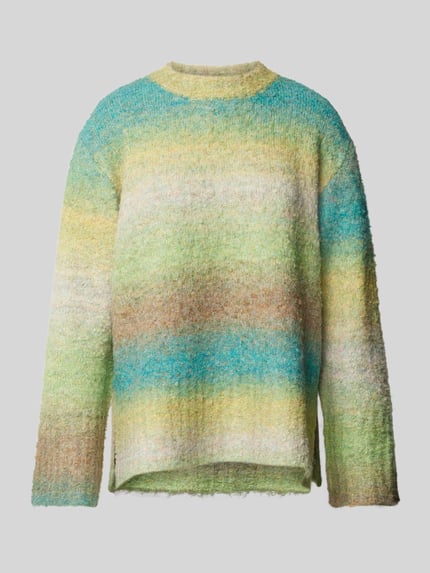 Loose Fit Strickpullover mit Woll-Anteil Modell 'Savira' Shop The Look MANNEQUINE