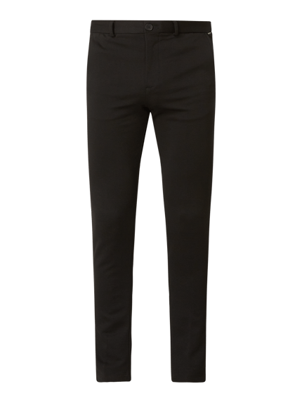 JACK & JONES Slim Fit Chino aus Jersey Modell 'Marco' Black 2