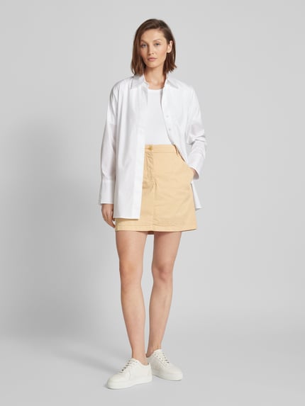 Tommy Hilfiger Minirok met achterzakken, model 'COTTON GMD' Beige - 1