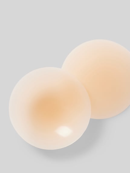 MAGIC Bodyfashion Naklejki na sutki okrągłe model ‘Magic Nipples’ Beżowy 3