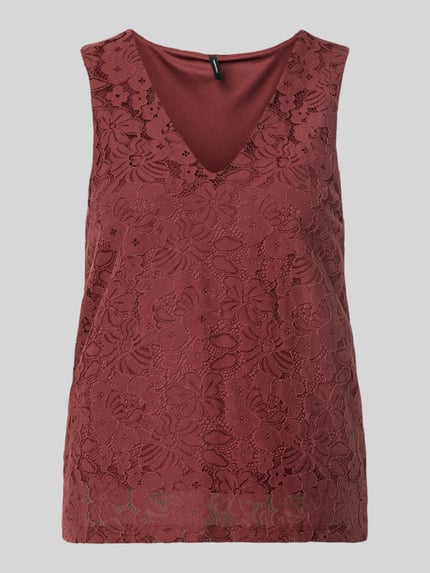 Regular Fit Trägertop aus Baumwoll-Mix Modell 'HONEY' Shop The Look MANNEQUINE